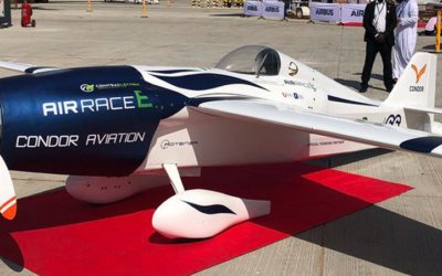 First all-electric racing aircraft makes debut in Dubai