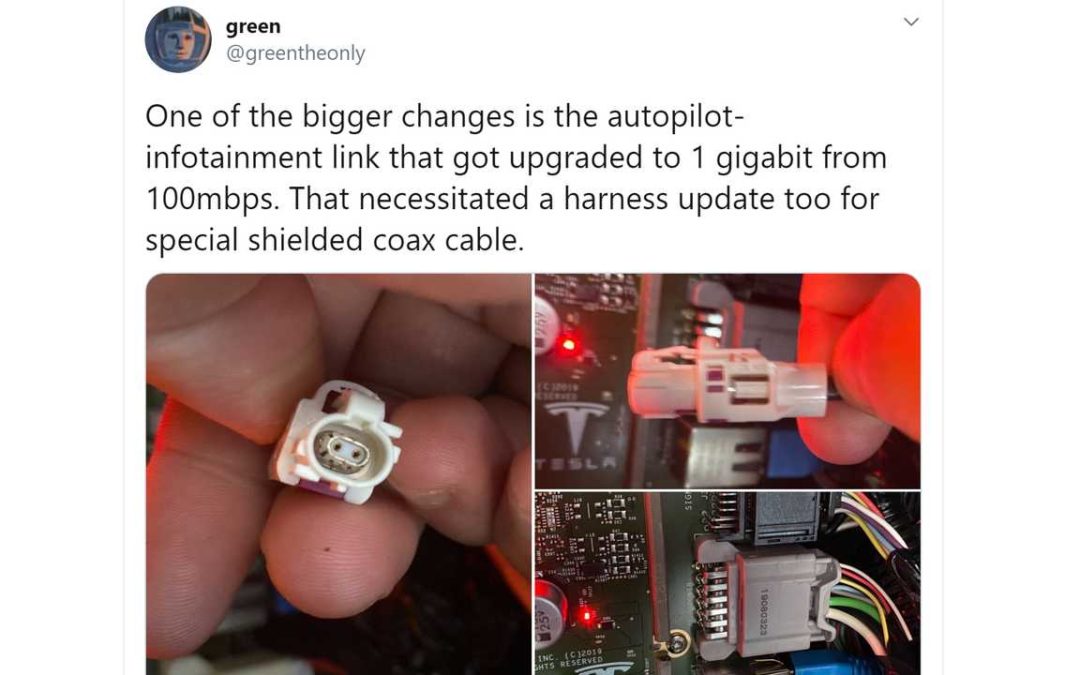 Tesla Model Y Computers Differ From Model 3: Mr. Green Discovers