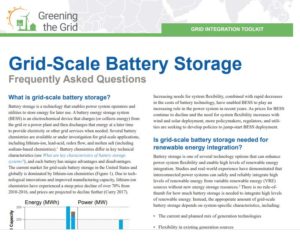 FAQ Home Battery Storage PDF